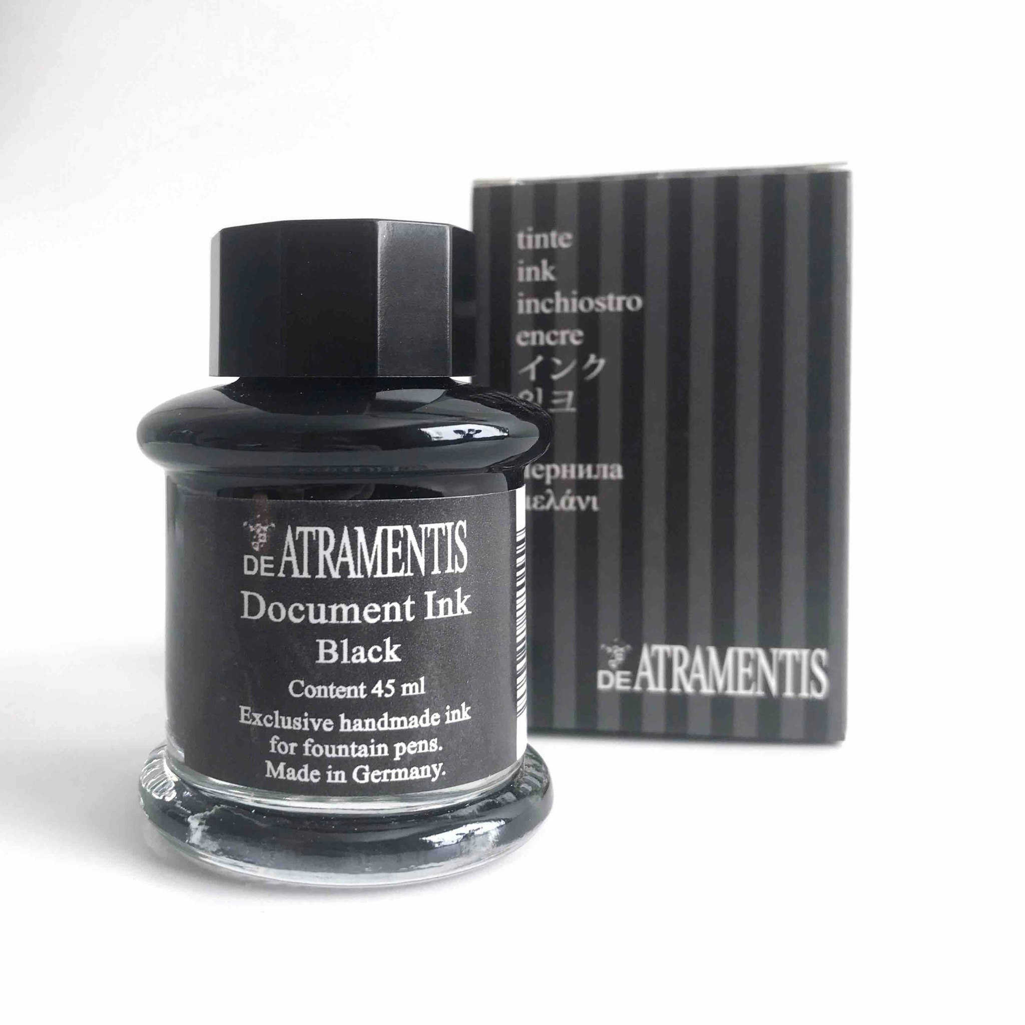 De Atramentis Document Ink - Black 45 ml