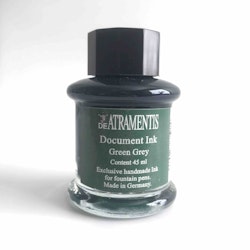 De Atramentis Document Ink - Green Grey 45 ml