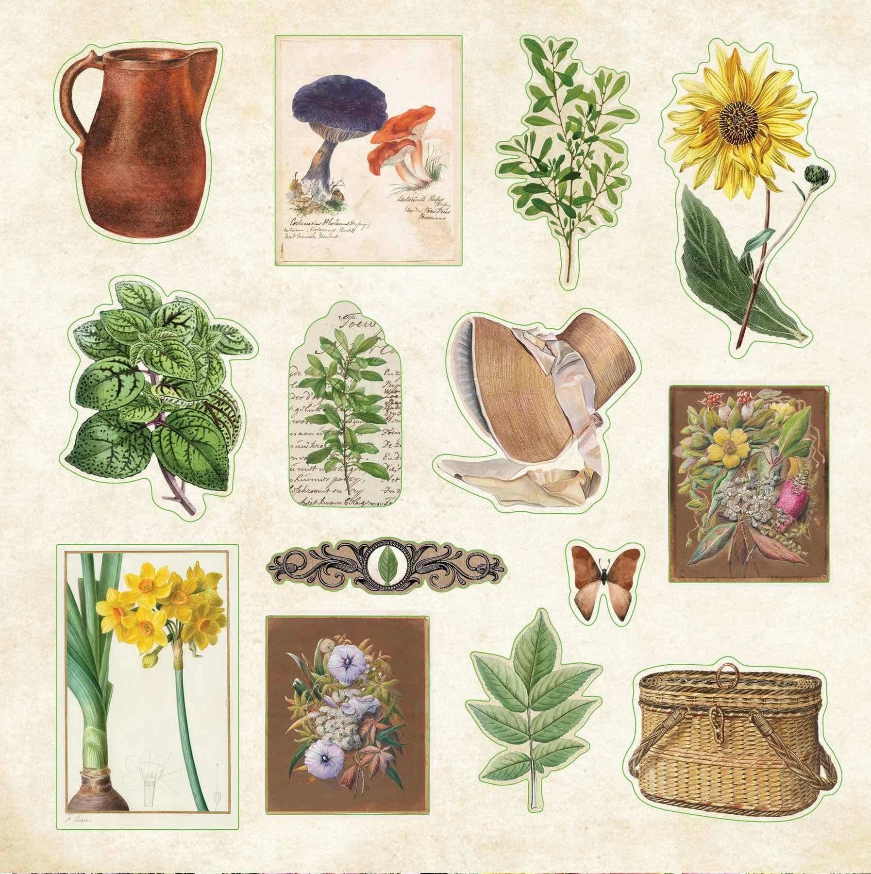 Stickersbok Cottagecore (650 stickers)