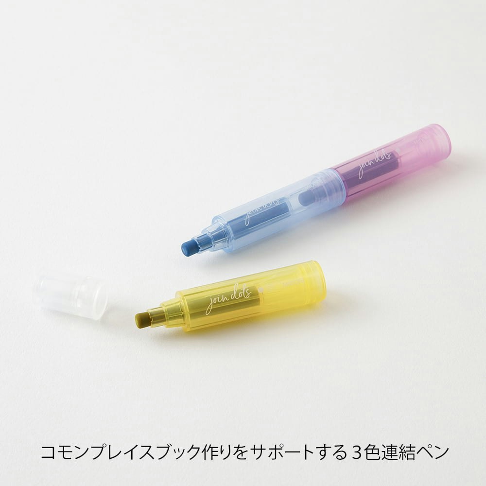Midori Connecting Pen Join Dots - Pastel