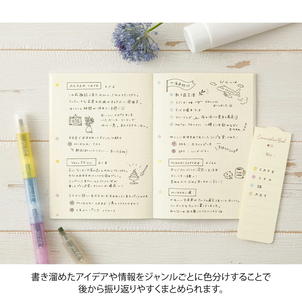 Midori Connecting Pen Join Dots - Pastel