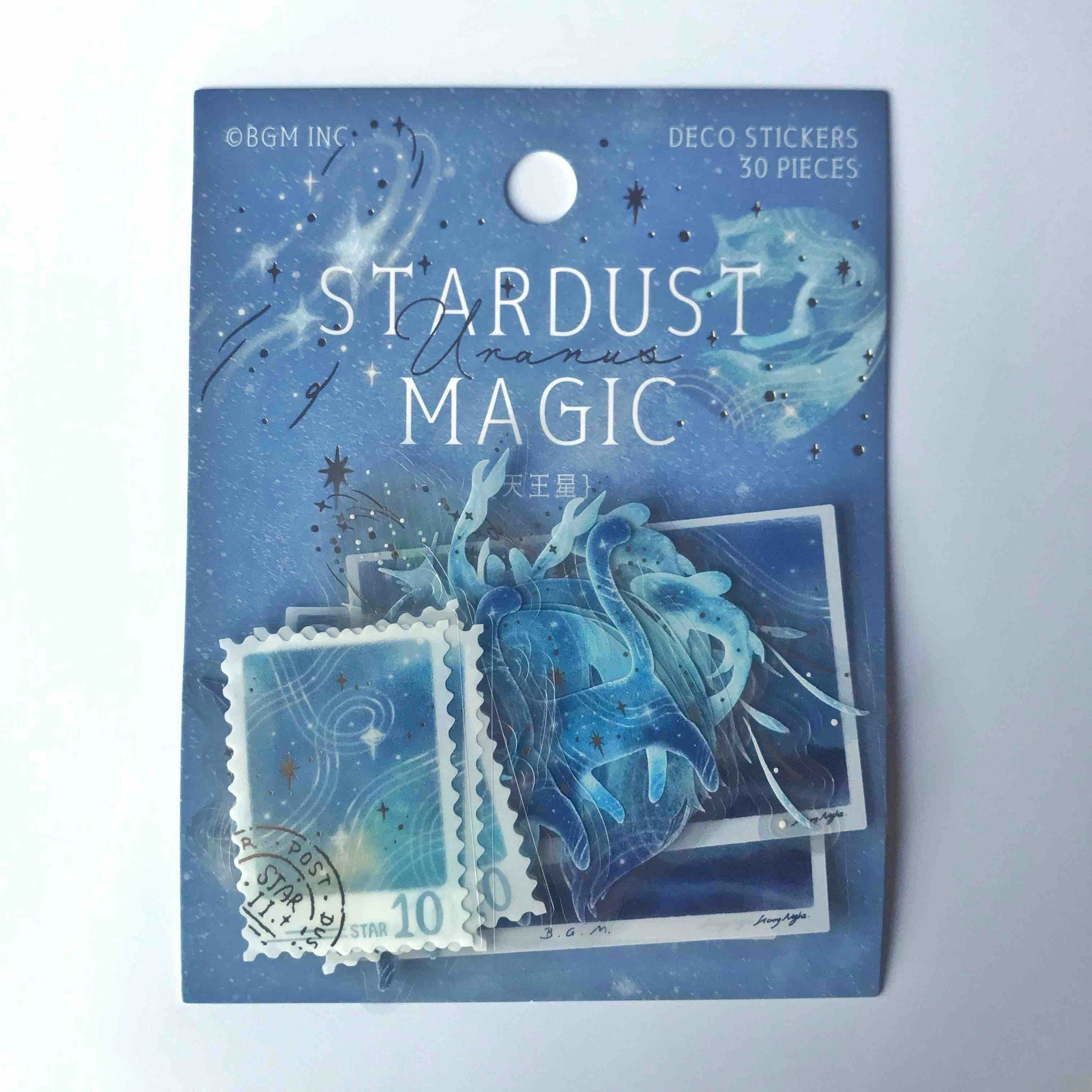 BGM Stickers Clear Stickers Stardust Magic Uranus