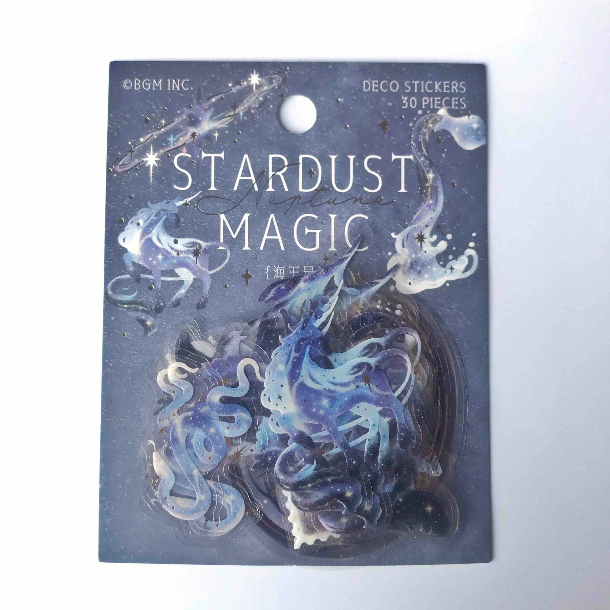 BGM Stickers Clear Stickers Stardust Magic Neptune