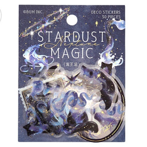 BGM Stickers Clear Stickers Stardust Magic Neptune