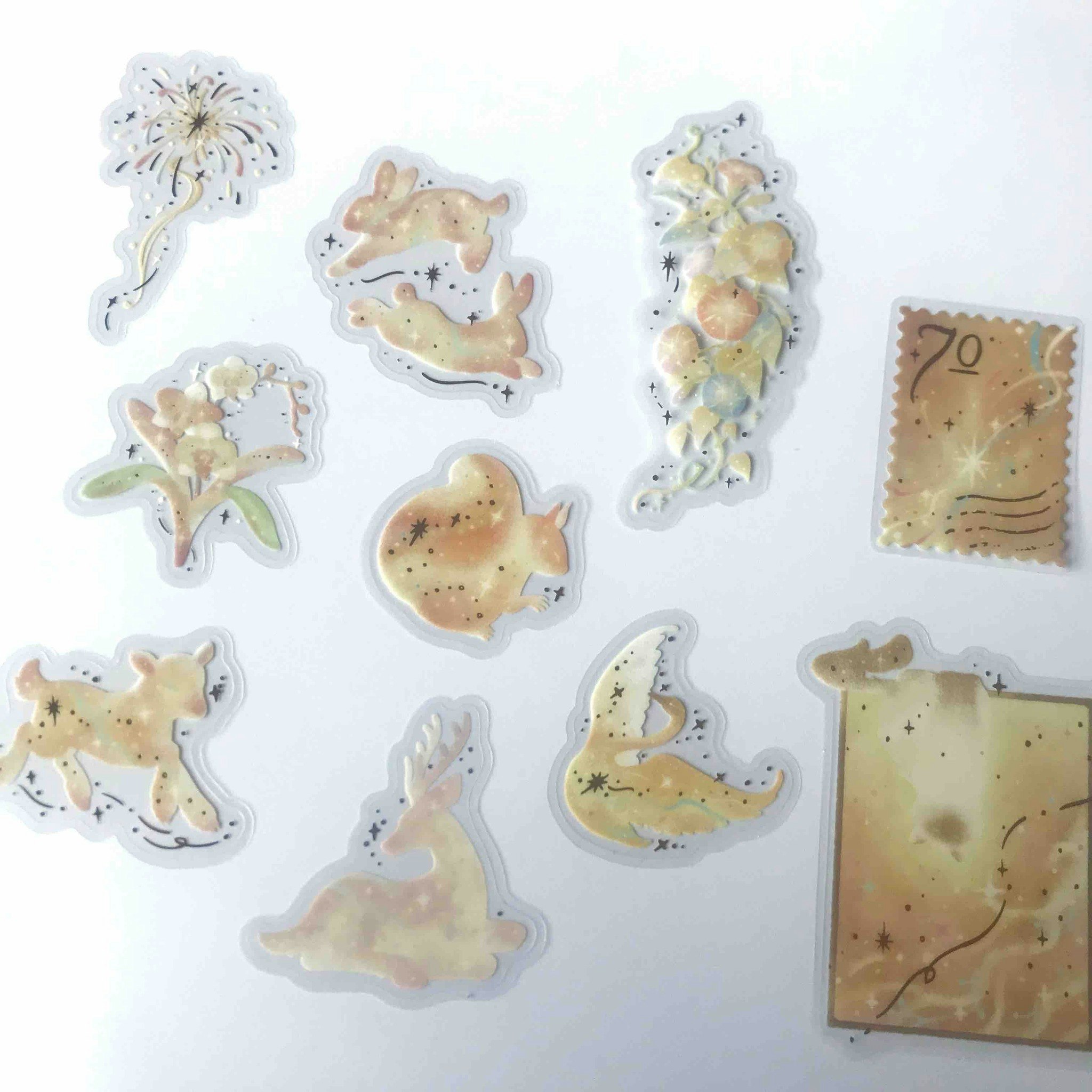 BGM Stickers Clear Stickers Stardust Magic Kinstar