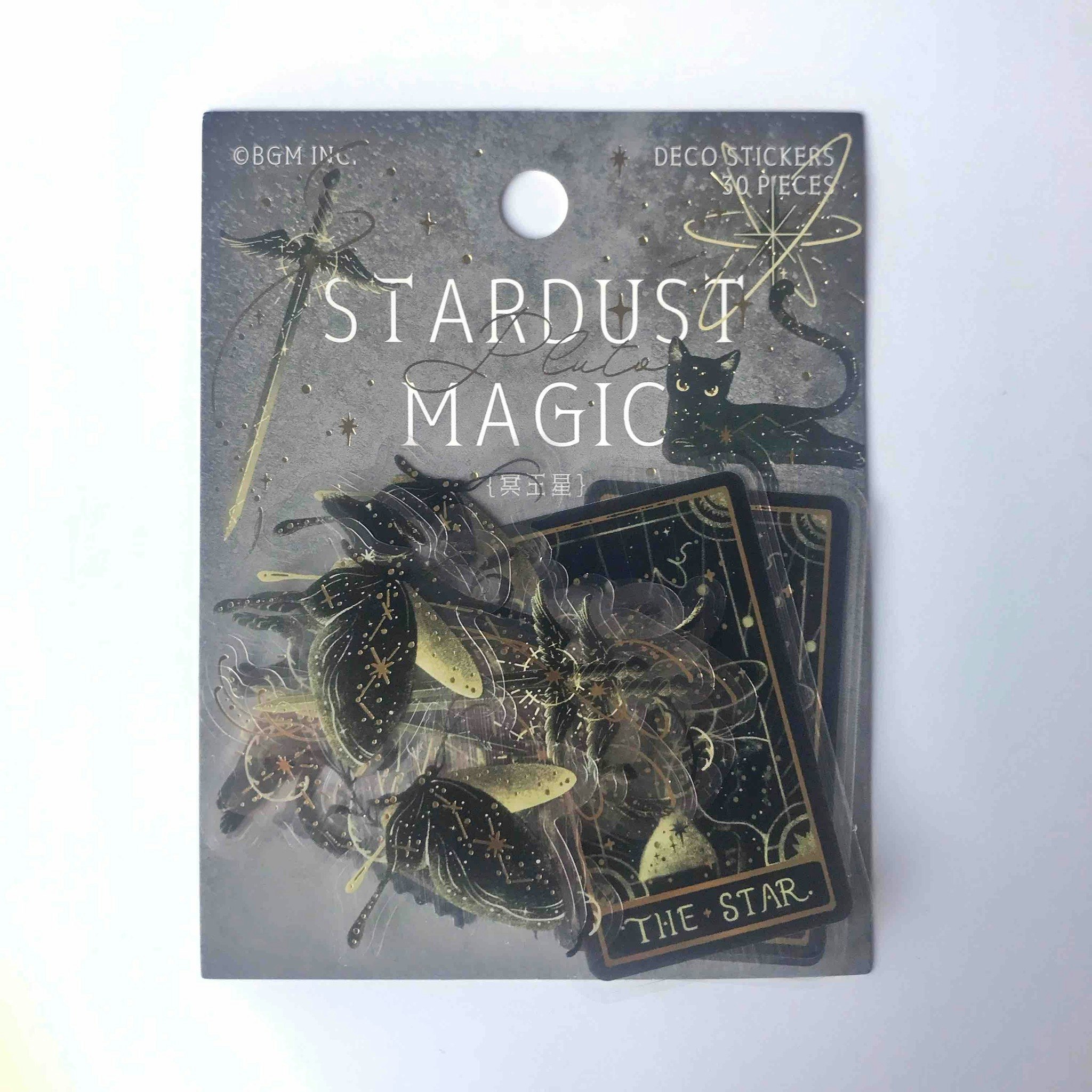 BGM Stickers Clear Stickers Stardust Magic Pluto