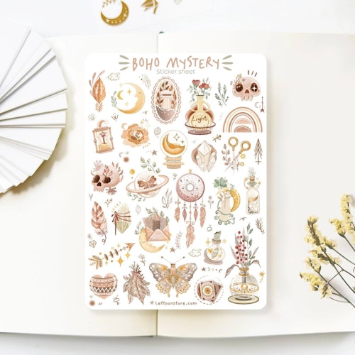 Stickers Lettoon - Boho Mystery