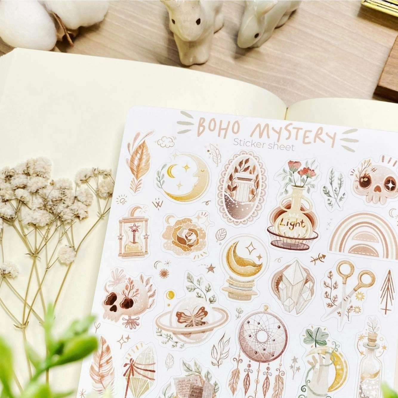Stickers Lettoon - Boho Mystery