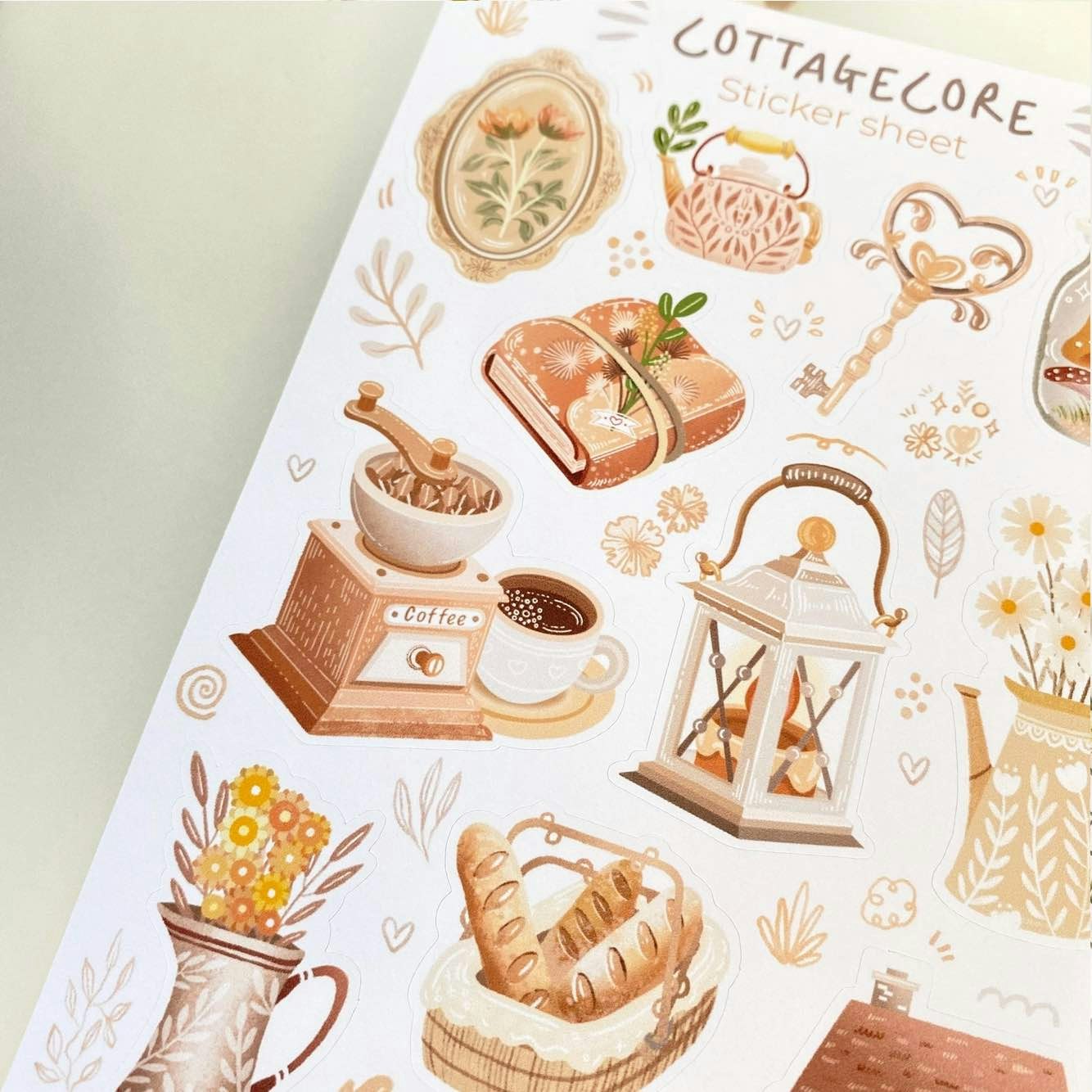 Stickers Lettoon - Cottagecore