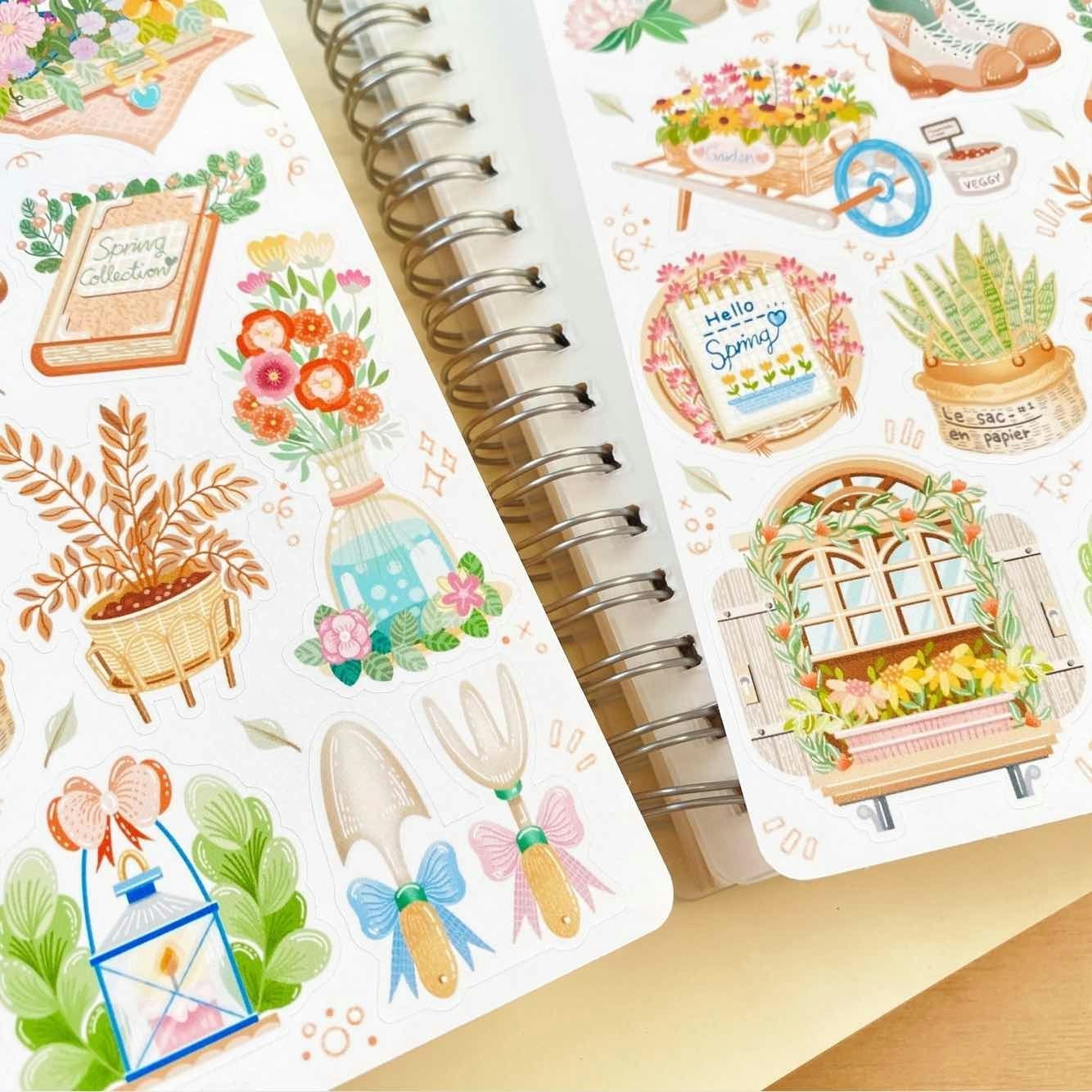 Stickers Lettoon - Spring Vibes