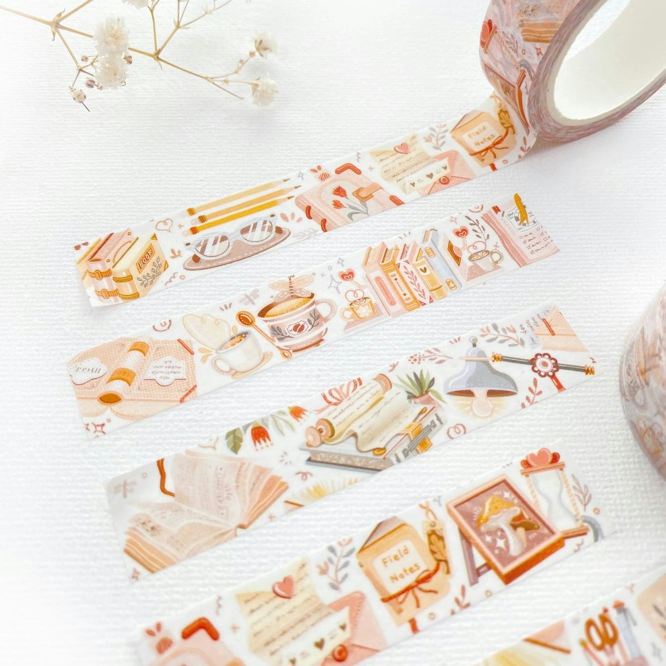 Washi tape Lettoon - Reading Time 15 mm