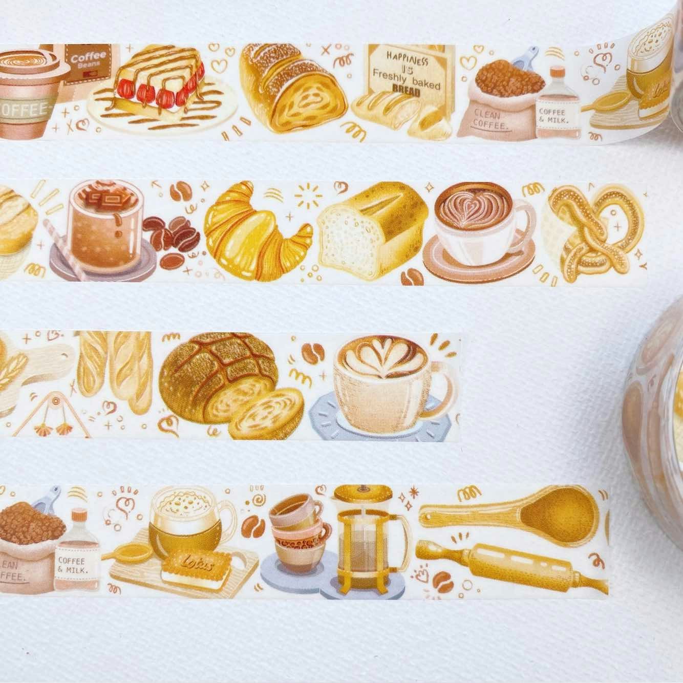 Washi tape Lettoon - Morning Poetry 15 mm