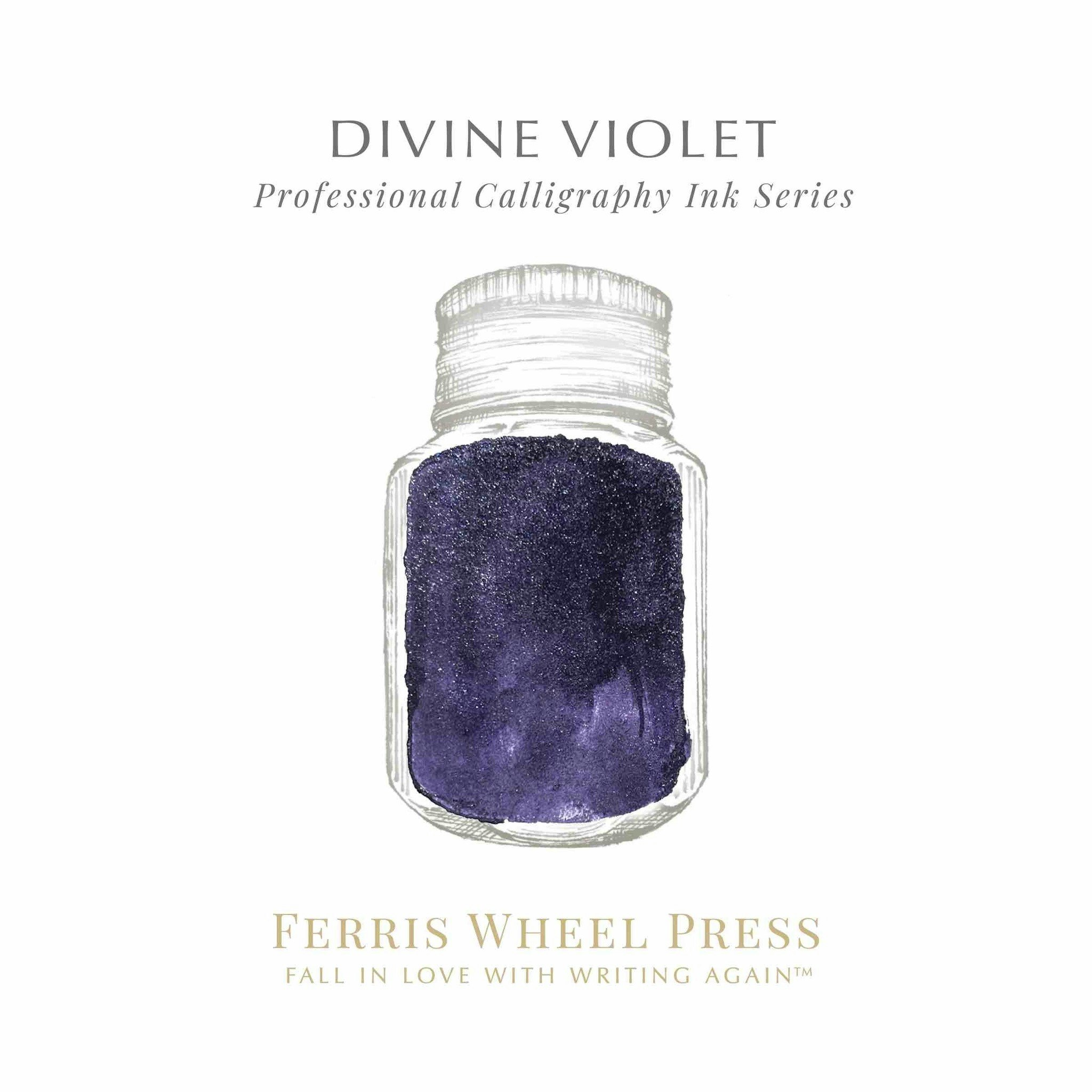 Ferris Wheel Press Calligraphy Ink - Divine Violet 28 ml