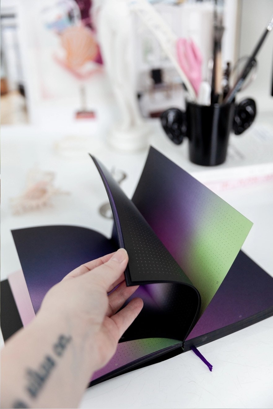 Aura Notebook - Northern Lights A5