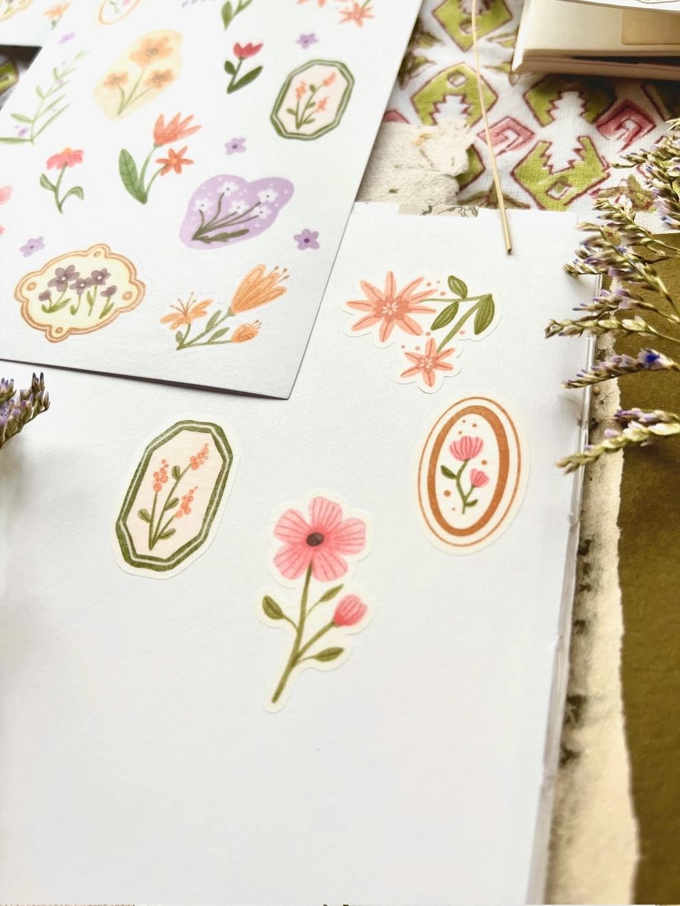 Washi Stickers Nikki Dotti - Bloom