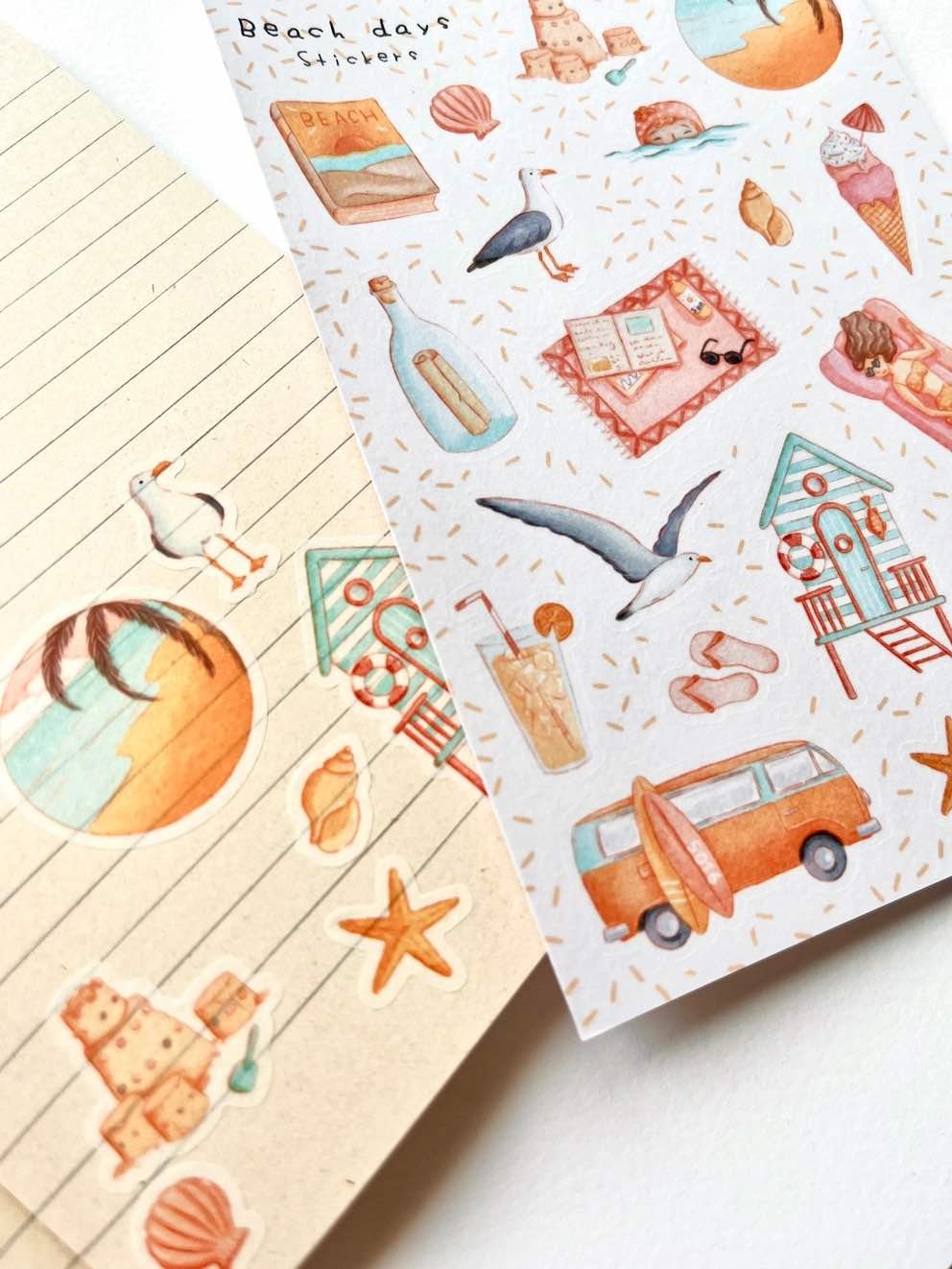 Washi Stickers Nikki Dotti - Beach Days