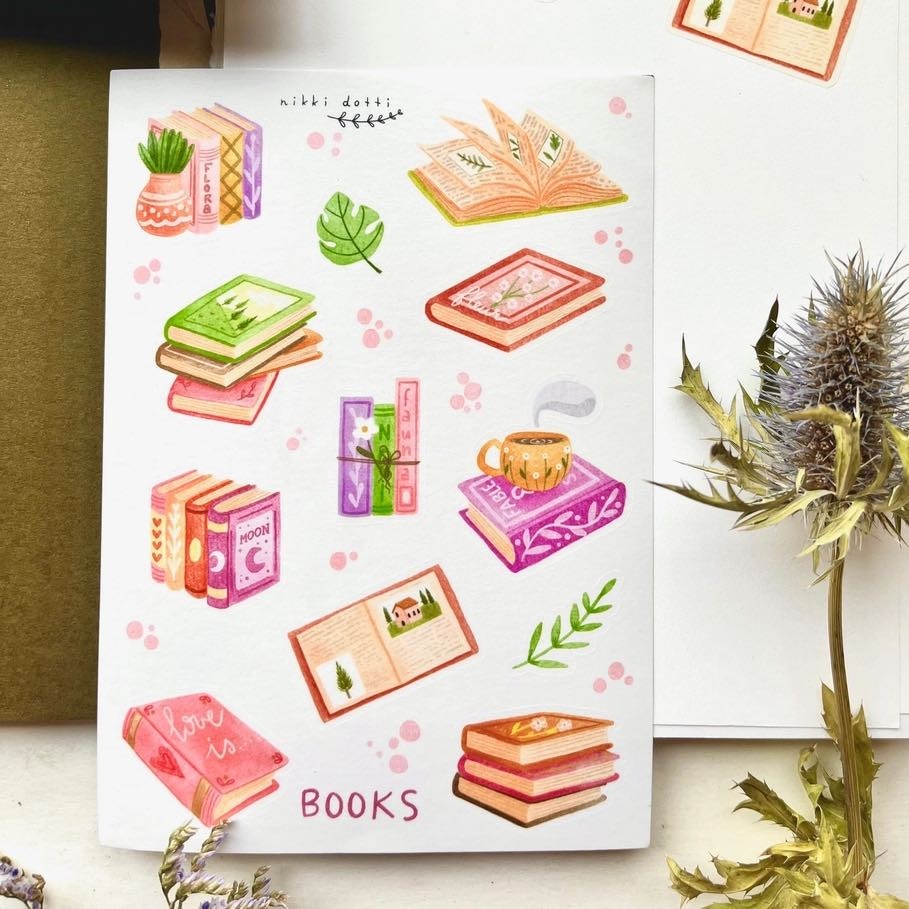 Washi Stickers Nikki Dotti - Books