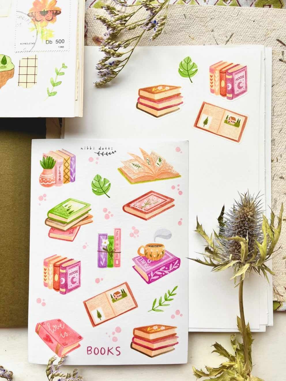 Washi Stickers Nikki Dotti - Books