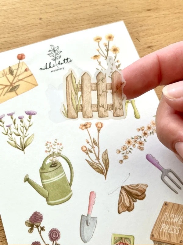 Washi Stickers Nikki Dotti - Summer Garden