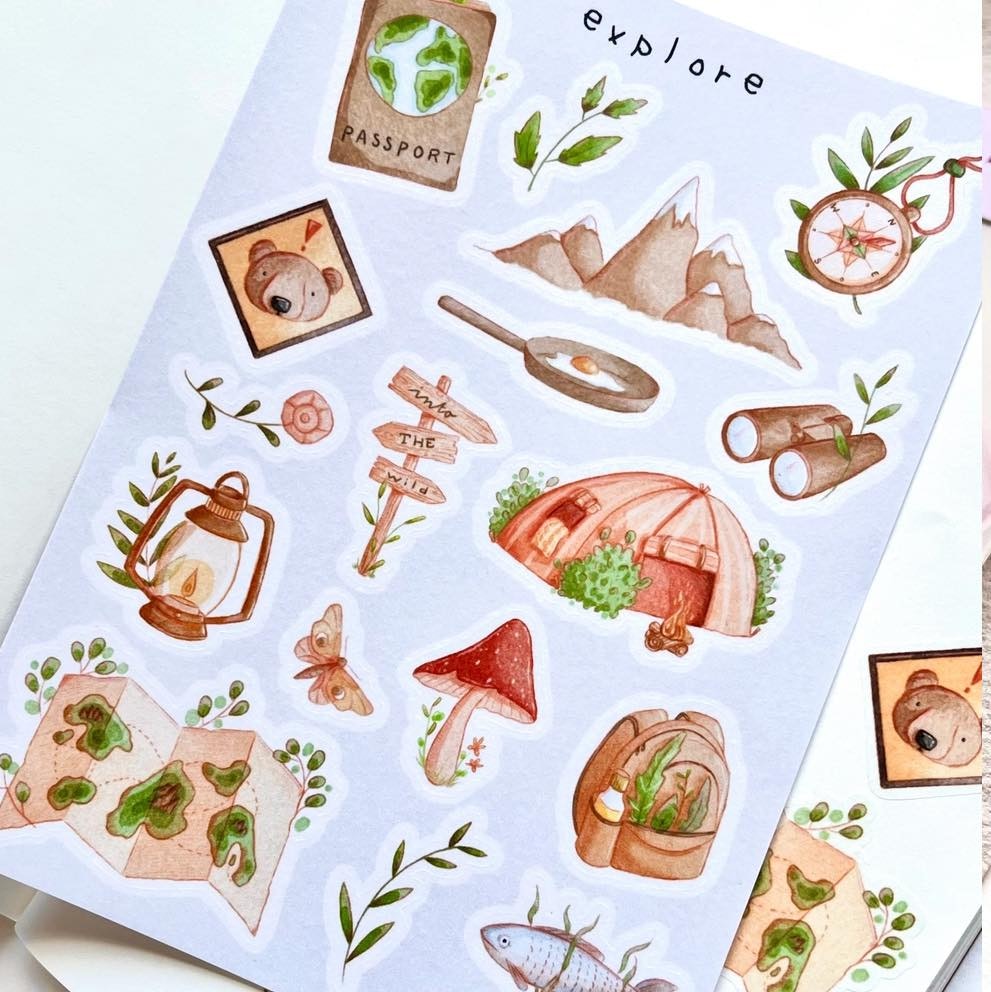 Washi Stickers Nikki Dotti - Explore