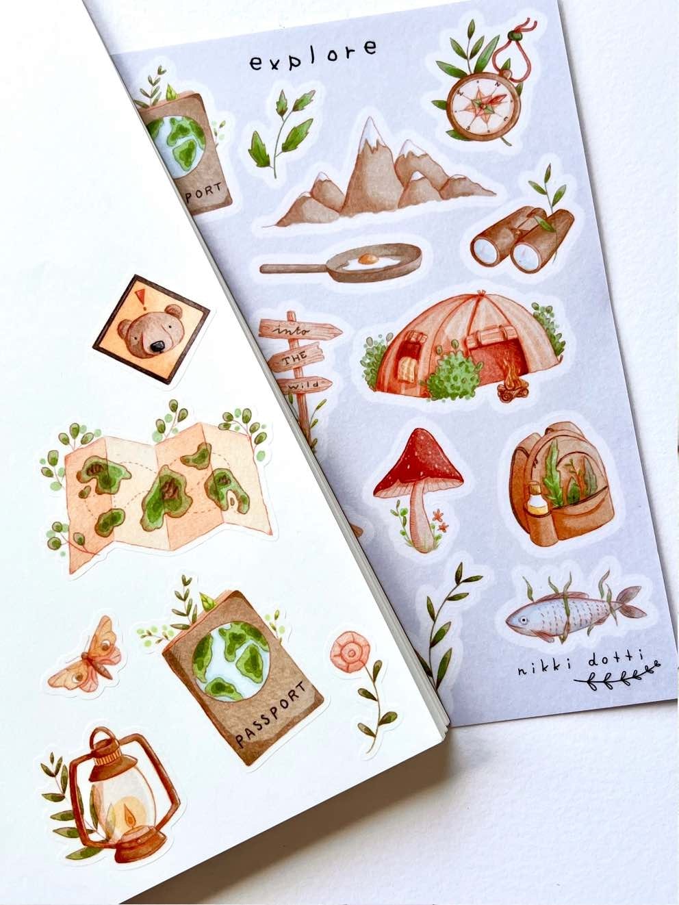 Washi Stickers Nikki Dotti - Explore