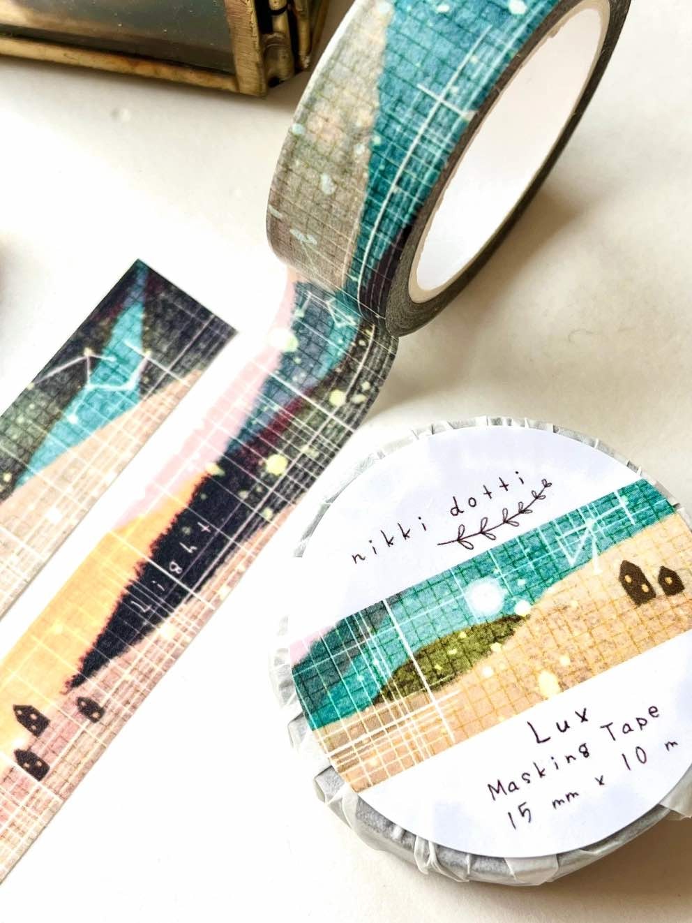 Washi tape Nikki Dotti - Lux 15 mm