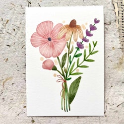 Vykort Nikki Dotti - Wild Bouquet