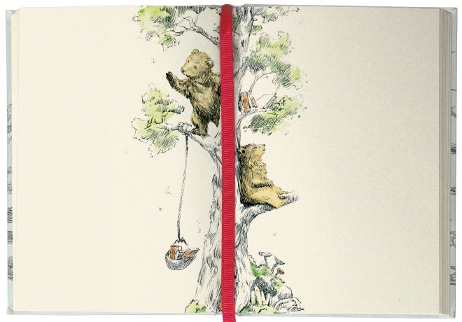 Roger la Borde Illustrated Journal - Flying Bear