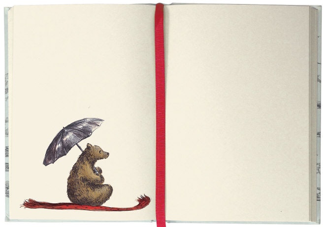 Roger la Borde Illustrated Journal - Flying Bear
