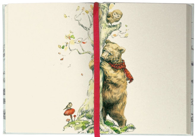 Roger la Borde Illustrated Journal - Flying Bear
