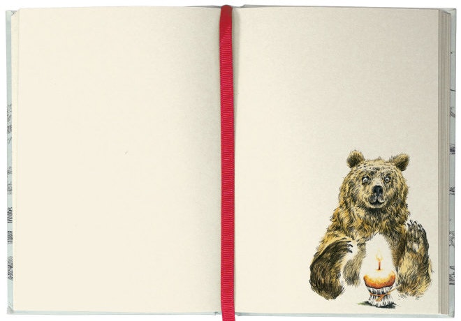 Roger la Borde Illustrated Journal - Flying Bear