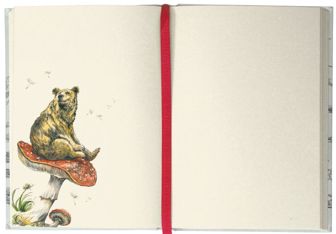 Roger la Borde Illustrated Journal - Flying Bear