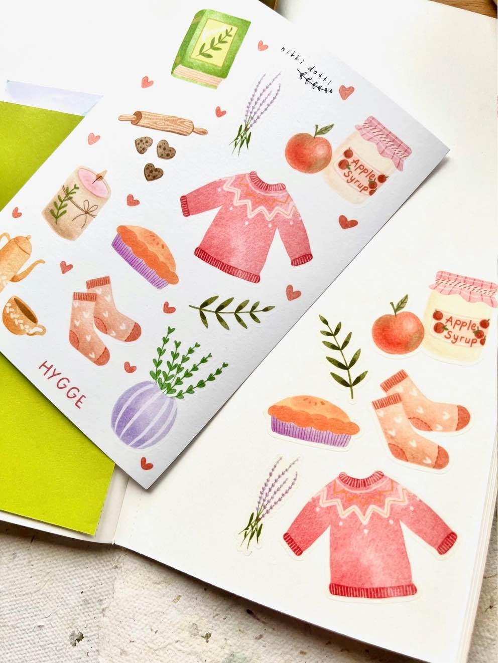 Washi Stickers Nikki Dotti - Hygge
