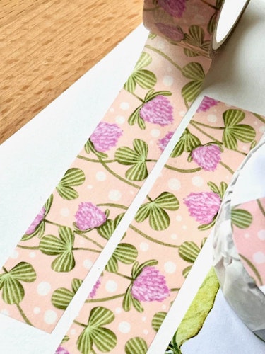 Washi tape Nikki Dotti - Clover 15 mm