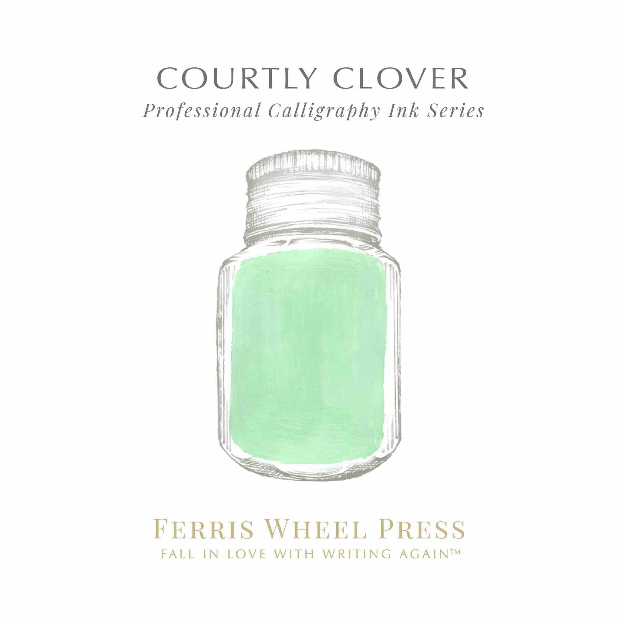 Ferris Wheel Press Calligraphy Ink - Courtly Clover 28 ml