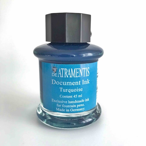 De Atramentis Document Ink - Turquoise 45 ml