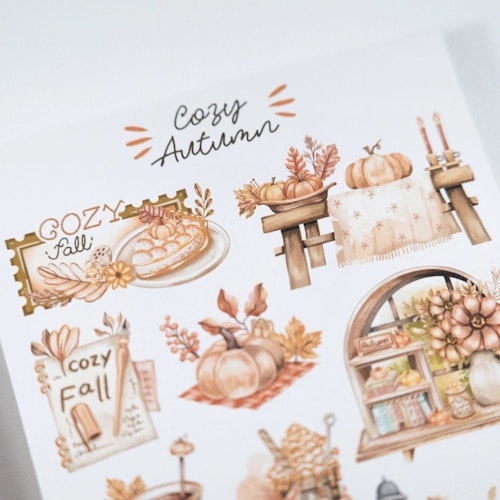 Stickers Lettoon - Cozy Autumn 2 ark