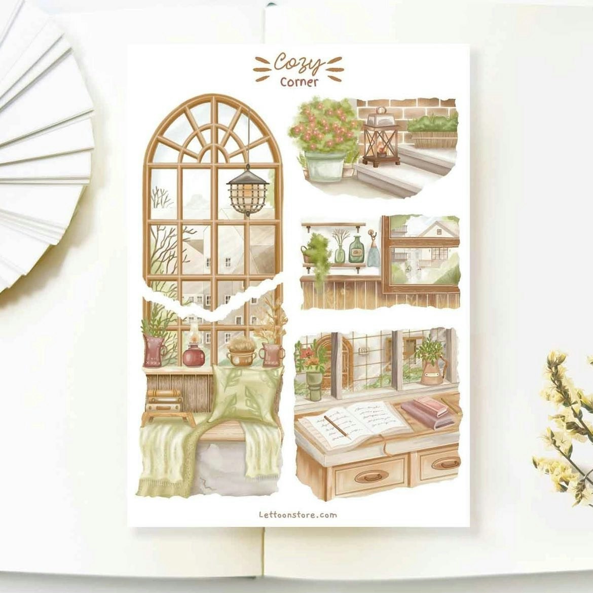 Stickers Lettoon - Cozy Corner