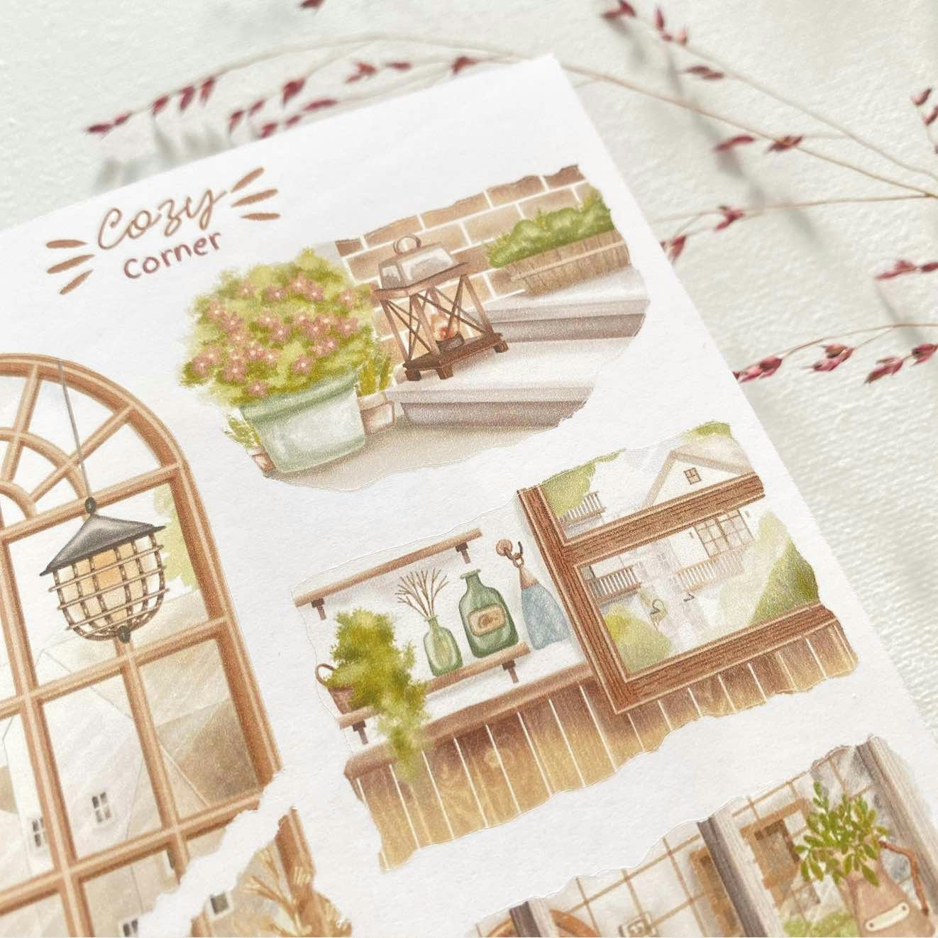 Stickers Lettoon - Cozy Corner