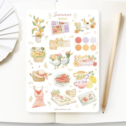 Stickers Lettoon - Summer Breeze