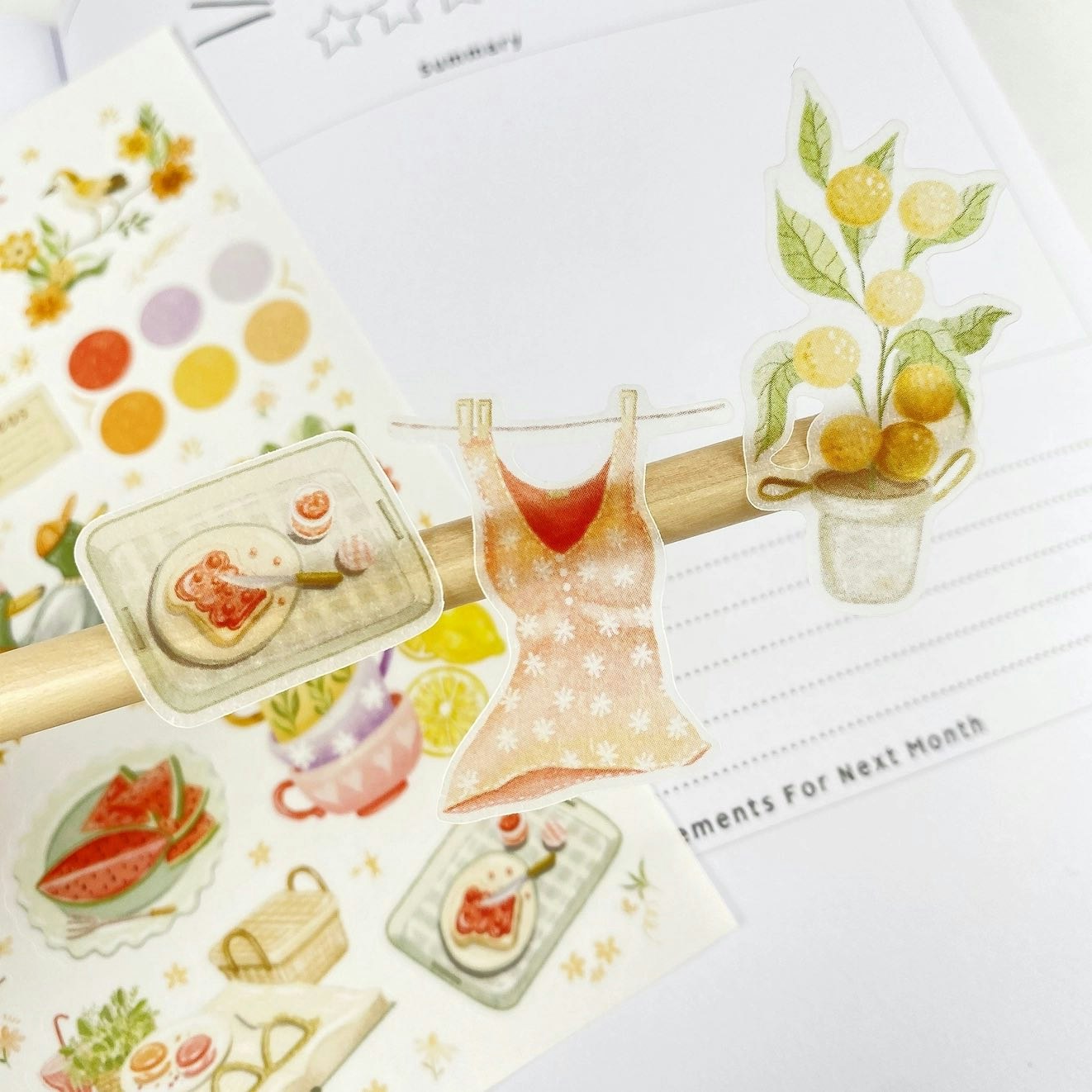 Stickers Lettoon - Summer Breeze