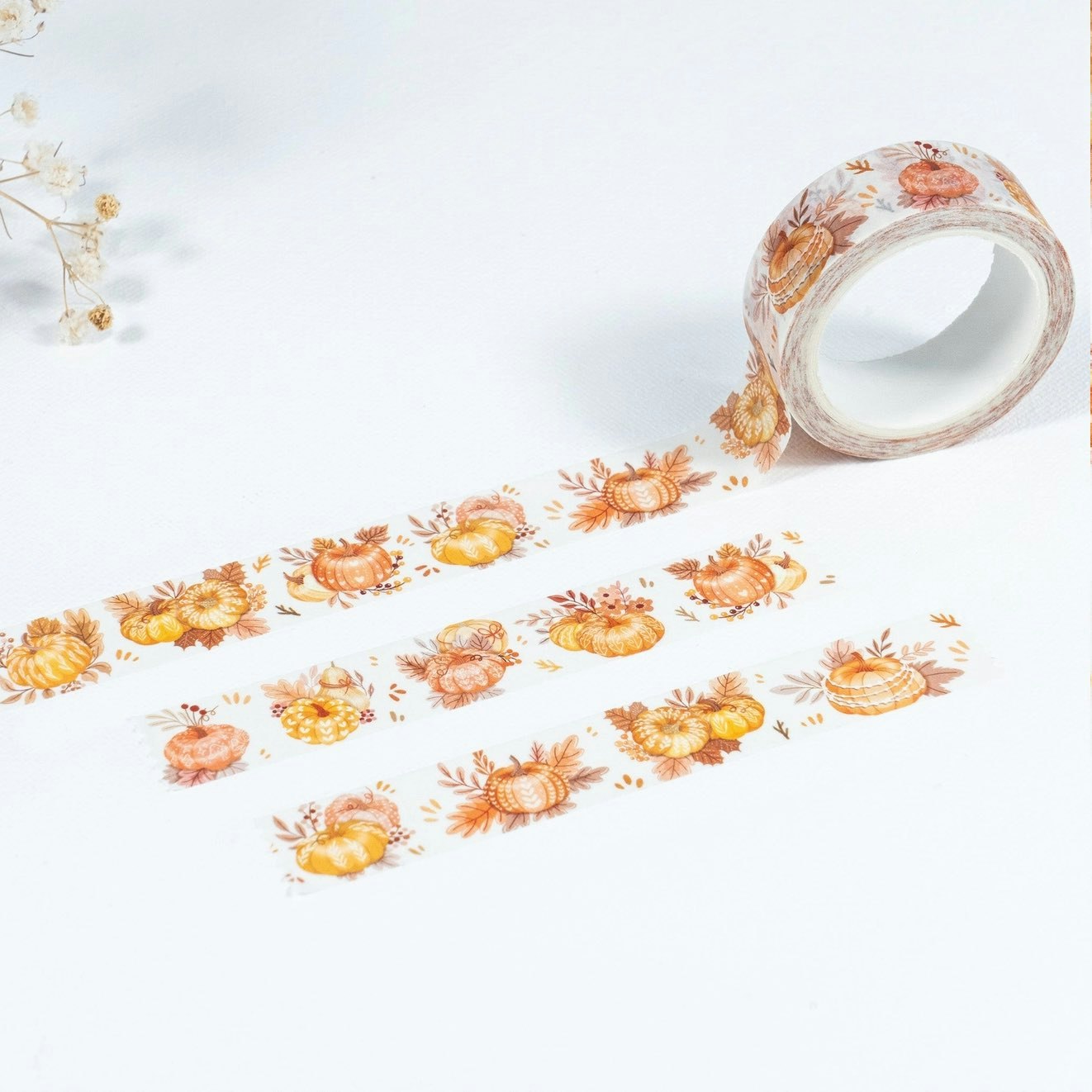 Washi tape Lettoon - Sweet Pumpkin 15 mm