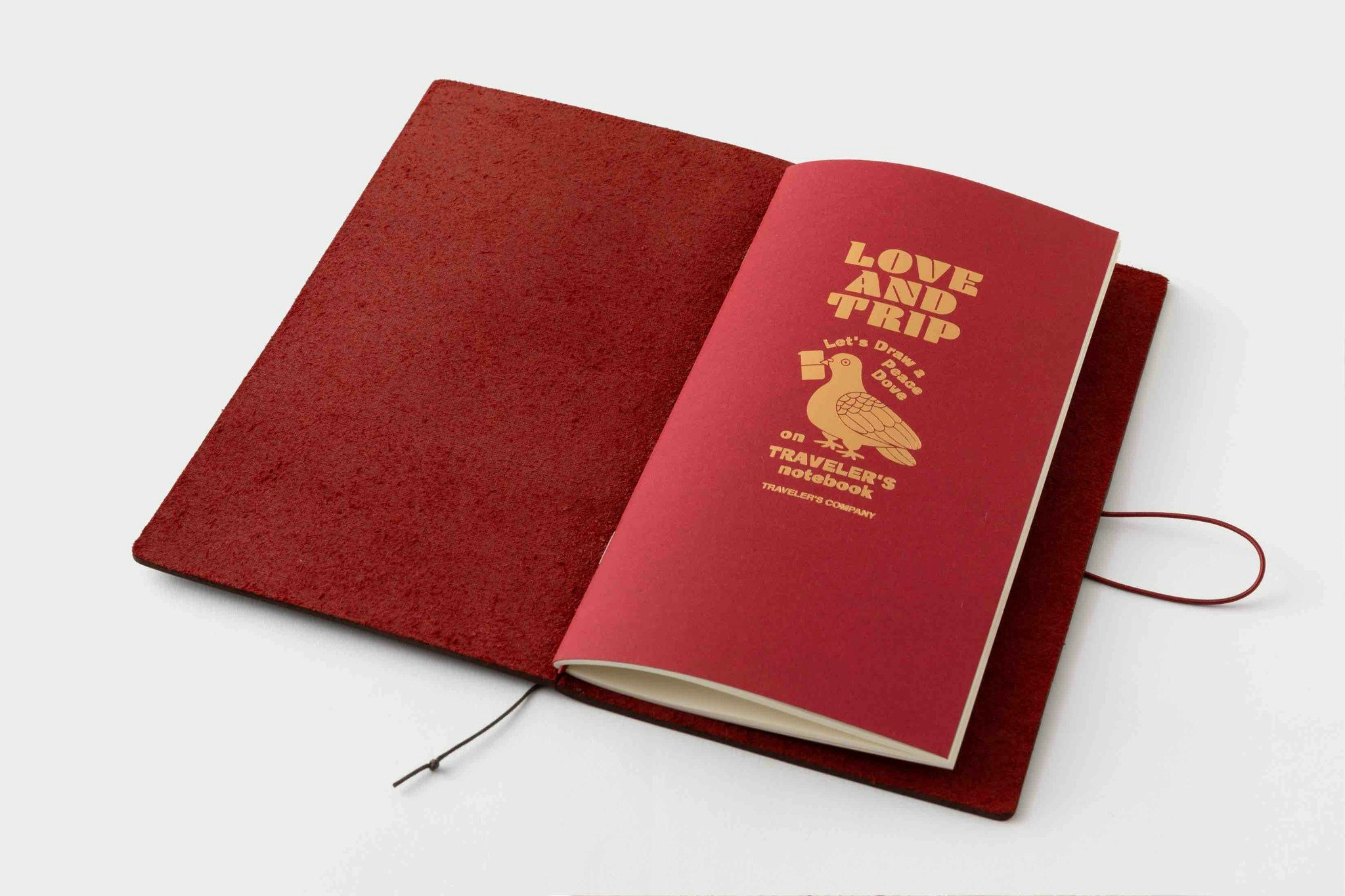 TRAVELER'S Notebook Starter Kit - (Regular Size) LOVE & TRIP Limited Edition