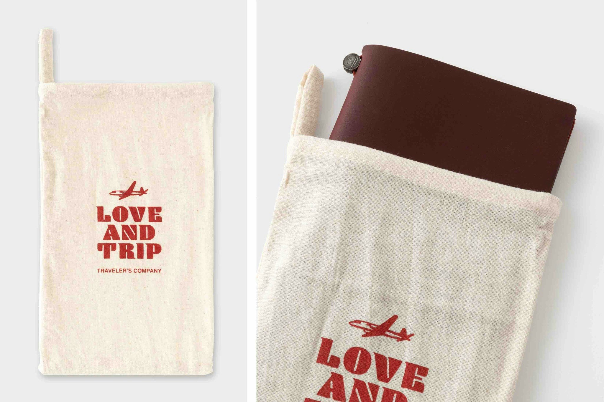 TRAVELER'S Notebook Starter Kit - (Regular Size) LOVE & TRIP Limited Edition