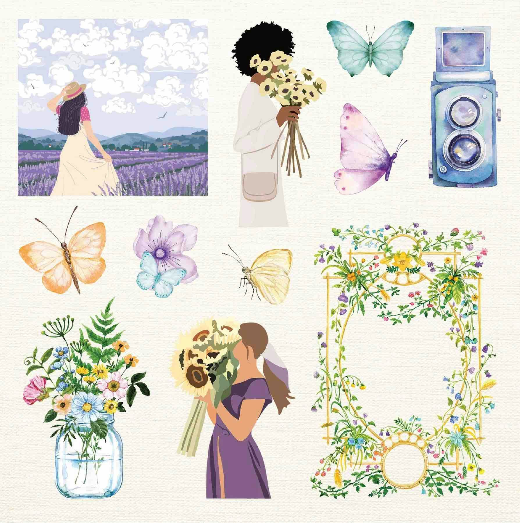 Stickersbok Boho Dreams (750 stickers)