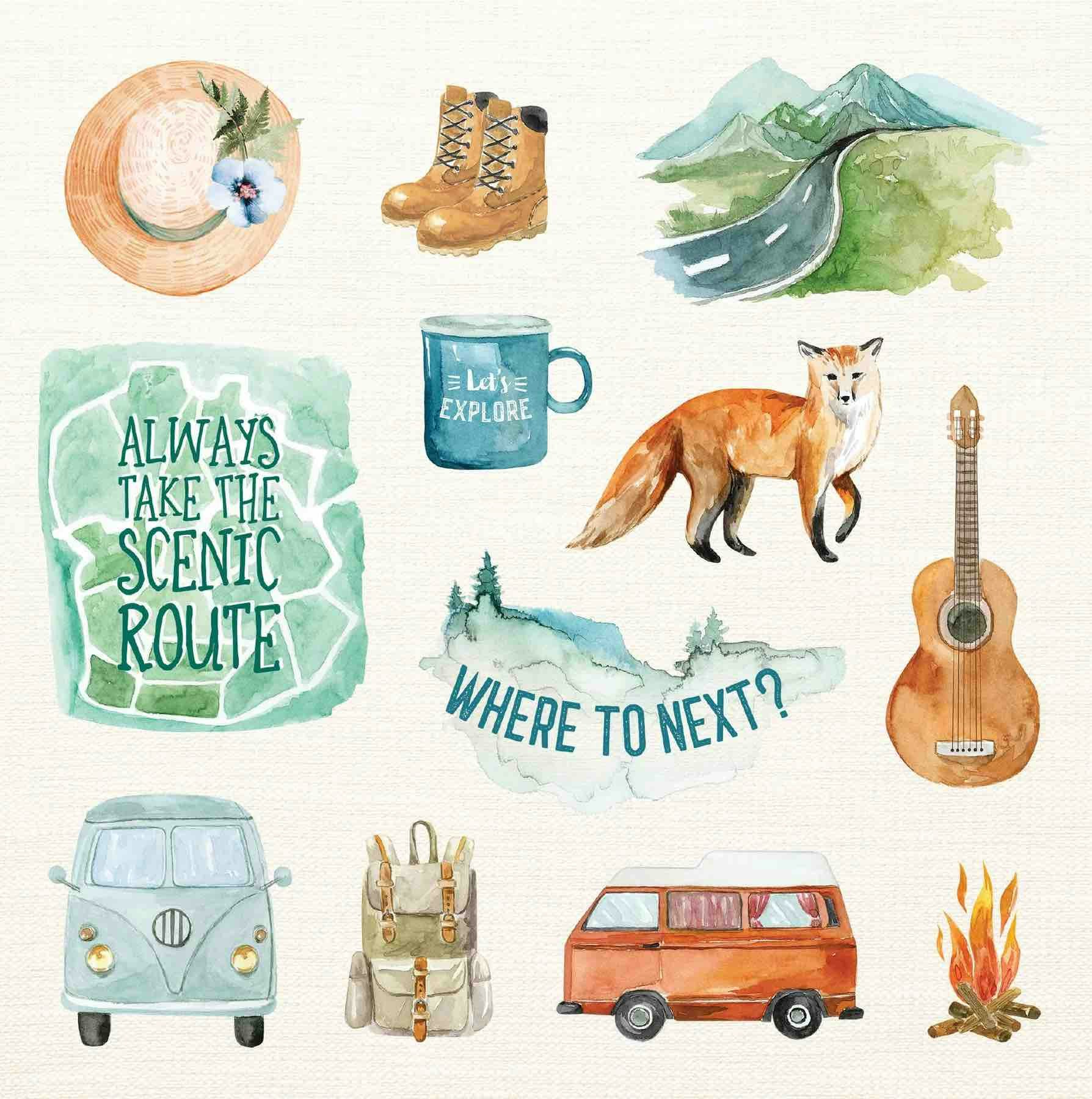 Stickersbok Boho Dreams (750 stickers)
