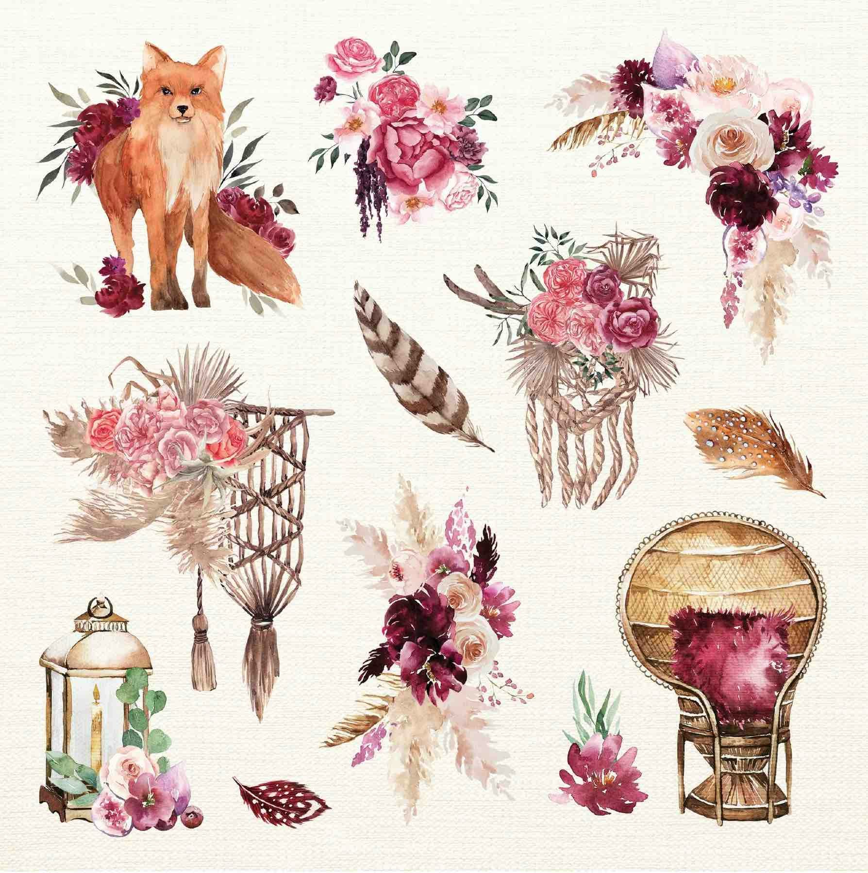 Stickersbok Boho Dreams (750 stickers)