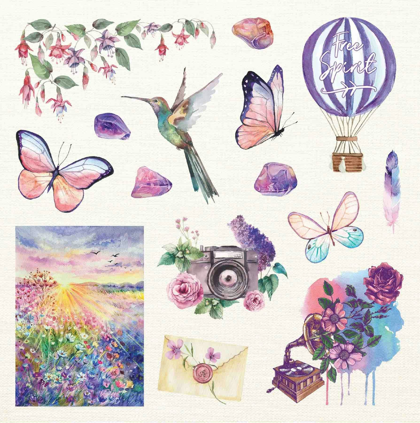Stickersbok Boho Dreams (750 stickers)