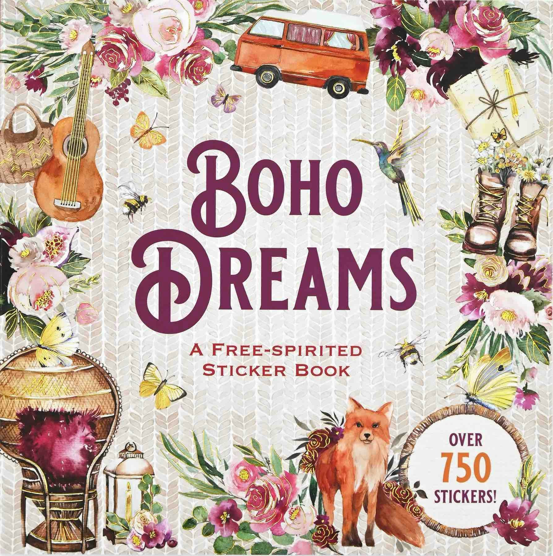 Stickersbok Boho Dreams (750 stickers)