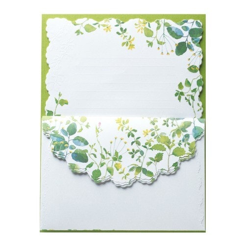 Brevpapper Tsutsumu Company - Green Garden
